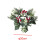 Christmas Pillar Candle Rings Wreath Rustic Greenery 1 Pack 7