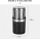Electric Coffee Grinder with Stainless Steel Bowl 6