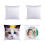 White plain sublimation pillow case 40x40 cm 10 pcs 7