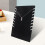 Necklace Display Stand Black 8-Slot 8