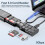 Léitheoir cárta cuimhne USB C LUVCLS SD agus microSD 3