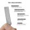Razor Blades Stainless Steel Single Edge 50 Pcs 3