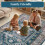 Haperlare area rug vintage boho design 5x7 ft 4