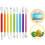 Kids Clay Tools Set Assorted Colors 9-Piece 4