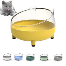 Meidiya Slanted Dog Food Bowl for Dogs and Cats, Non-Skid
