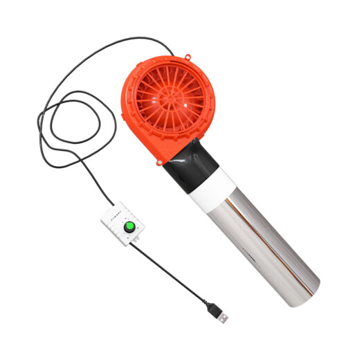 Miulika USB BBQ fan handheld lightweight 12V 1