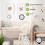 Mini Indoor Thermometer Hygrometer 2 in 1 White 2PCS 5
