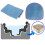 Miuline Spa Booster Seat Pad Inflatable Bath Pillow with 2