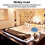 Miuline Spa Booster Seat Pad Inflatable Bath Pillow with 5