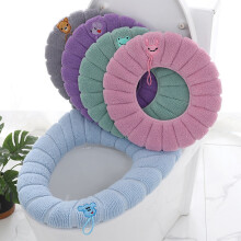 Meidiya toilet seat cover ultra soft plush with handle