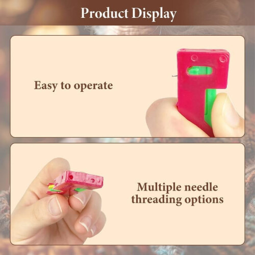 Innovire automatic needle threader for hand sewing plastic 1