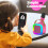 Karaoke Bluetooth Speaker with Dual Mic and RGB Light Rose 5