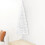 Artificial Slim Half Christmas Tree White 4 ft 3