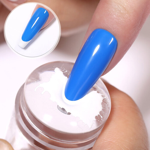 Miuline nail art stamper clear silicone 2 pcs 2