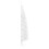 Artificial Slim Half Christmas Tree White 4 ft 5