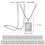 Initial Letter Pendant Necklace Silver Plated One Size 3