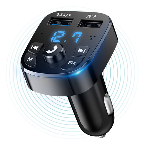 Miuline Bluetooth FM transmitter car charger with handsfree 2