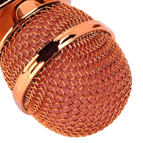 Portable Bluetooth Wireless Microphone Rose Gold 5W 1