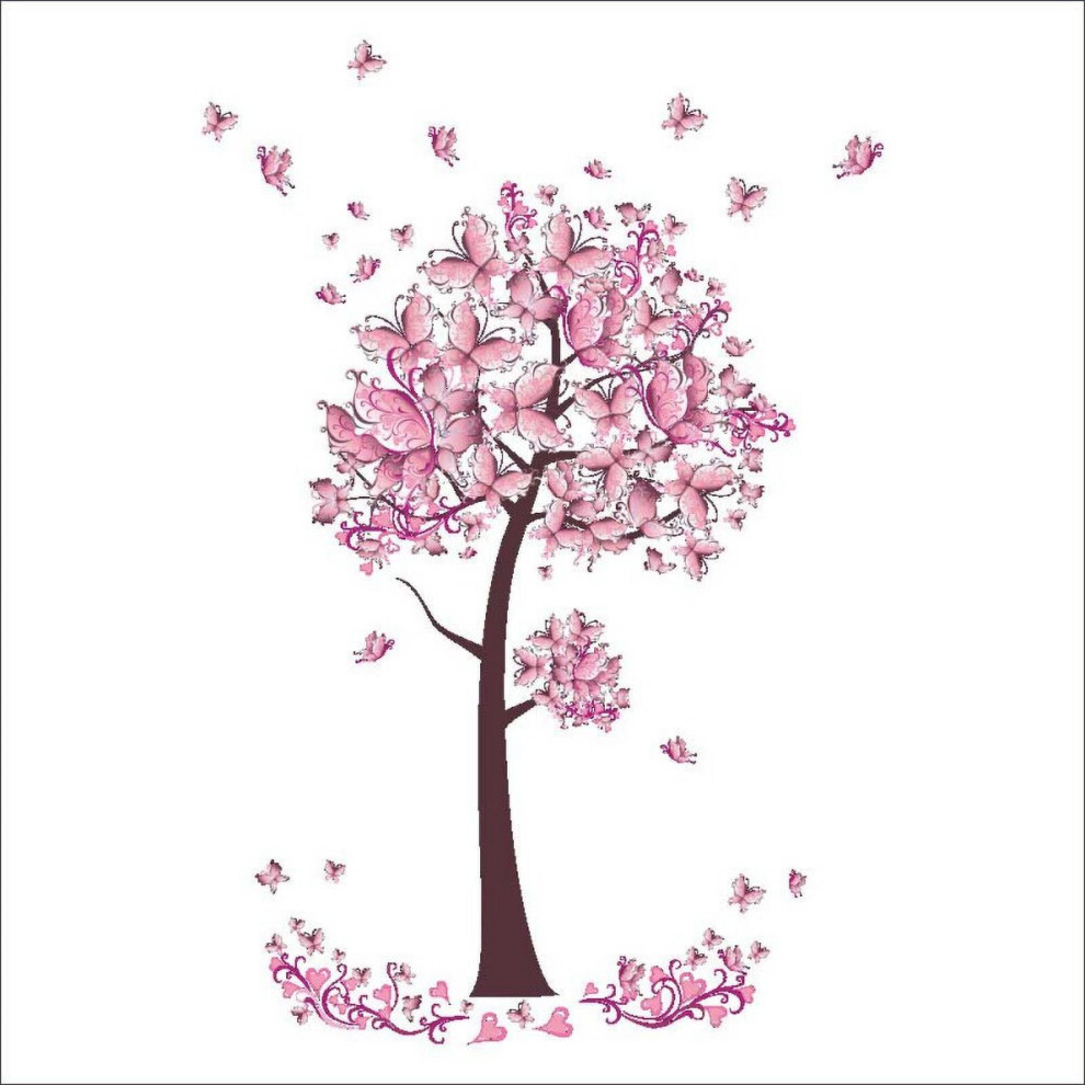 Butterfly Wall Decals Decorative Peel And Stick 12 Pack 9370362052797