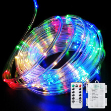 Christmas Fairy Lights Battery Operated 39FT 100LED 8 Modes