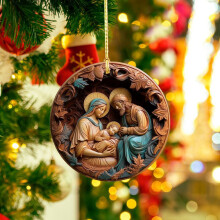 Christmas pendant decoration acrylic car ornament