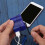 Handvevd USB-nödladdare med LED-ljus 4