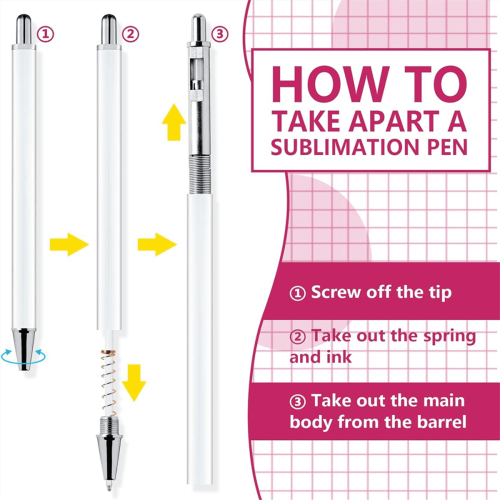 Sublimation Ballpoint Pen Blank 10PCS 1