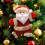 Ionze Christmas tree ornaments red 5 pcs 7