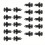 Car Retainer Clips Plastic Fasteners Kit190pcs6Sizes 5