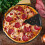 Forma de pizza de aço antiaderente perfurada de 30 cm (12 polegadas) 2