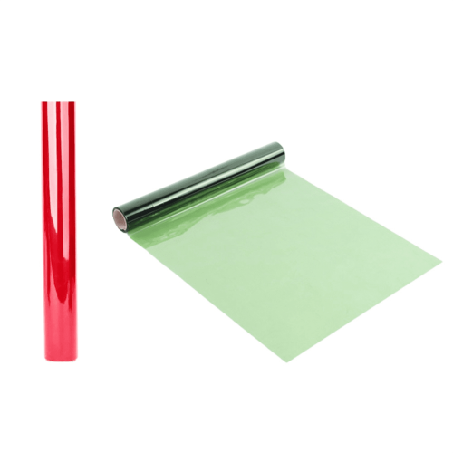 Christmas cellophane wrapping paper roll 2 pcs 1
