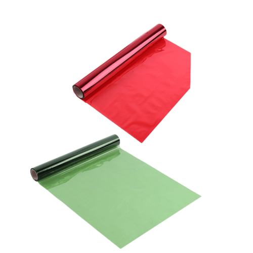 Christmas cellophane wrapping paper roll 2 pcs 2