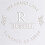 Round monogram embosser seal stamp 1.65 inch 8
