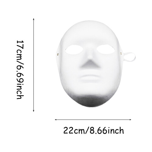 DIY χάρτινη φόρμα προσώπου για φεστιβάλ και πάρτι 2