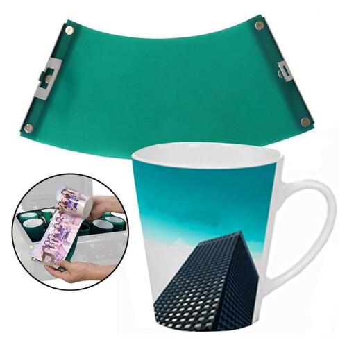 3D Sublimation Silicone Mug Wrap Mold 3 Pack 2