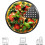 Forma de pizza perfurada antiaderente de aço de 30 cm (12 polegadas) 6
