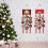Christmas card holder wall decor 2 pieces 3