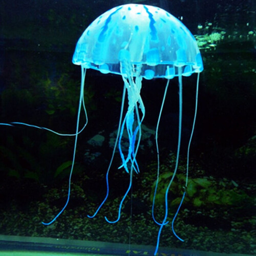 Artificial Jellyfish Ornament for Fish Tank 1 pc 2