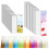 Sublimation Bookmark Blank MDF 35 pcs with Hole and Tassels 6