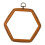 Embroidery Hoop Stretch Frame Hexagon 18.5x21cm 3