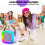 Ηχείο Bluetooth Luniquz K12Karaoke Μωβ 25W RGB Light 6