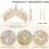 Black Baroque Queen Crown with Crystals, Gothic Tiara for 7