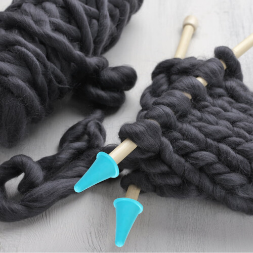 ifundom knitting needle tip protectors silicone 10 pcs 1