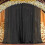 Wedding Party Window Curtain Semi-Transparent Mesh Black 3
