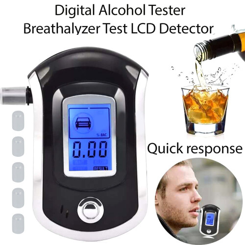 Miuline Alcohol Tester Portable Digital Breath Analyzer 1
