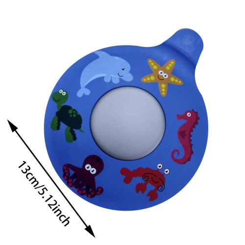 Silicone Bath Stopper Coral Design Universal Waterproof 1