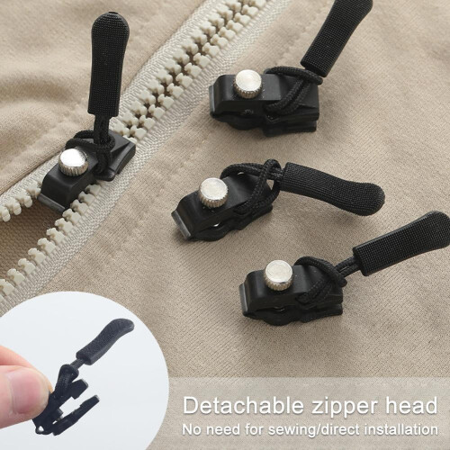Universal Zipper Repairer Adjustable Mini Restorer 2 pcs 1