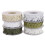 Artificial Silk Leaf Ribbon 15 m White 4