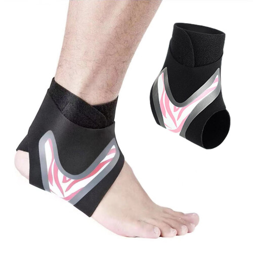 Ankle Brace Breathable Adjustable for Pain Relief Right 1