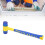 Rubber Mallet Double-Sided Soft Head12-inch Long Handle 8